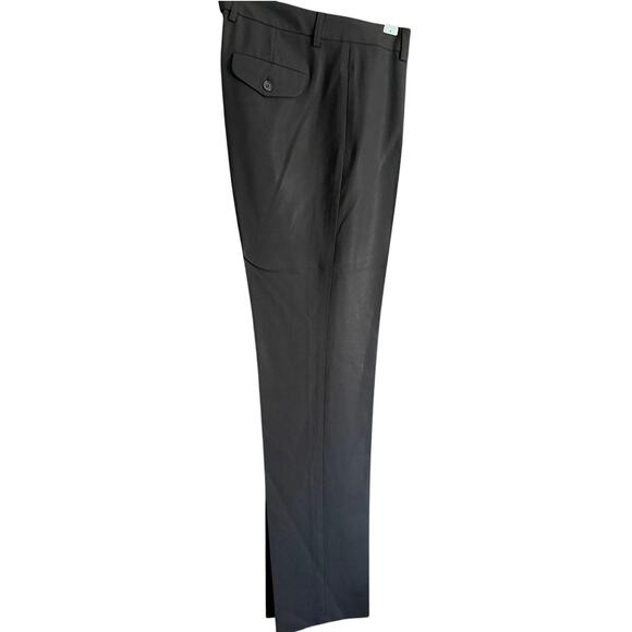 THEORY | 90s Vintage Mid-Rise Stretch Wool Straight Leg Trousers Pants | Size 6 - Picture 1 of 10